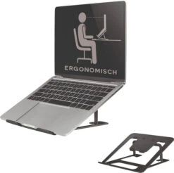 Neomounts NSLS085BLACK Opvouwbare Laptopstandaard Zwart