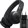 JBL Live 670NC Zwart + BlueBuilt Quick Charge Oplader Met Usb A Poort 18W Zwart