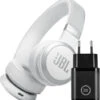 JBL Live 670NC Wit + BlueBuilt Quick Charge Oplader Met Usb A Poort 18W Zwart