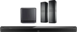 Bose Smart Ultra Soundbar + Bass Module 500 + Surround Speakers 700 Zwart