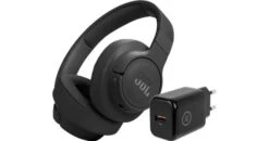 JBL Tune 770NC Zwart + BlueBuilt Quick Charge Oplader Met Usb A Poort 18W Zwart