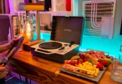 Victrola Re-spin Grijs 15 Victrola Re-spin Grijs -Aelta Winkel 1991129