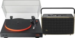 JBL Spinner Zwart + JBL Authentics 300